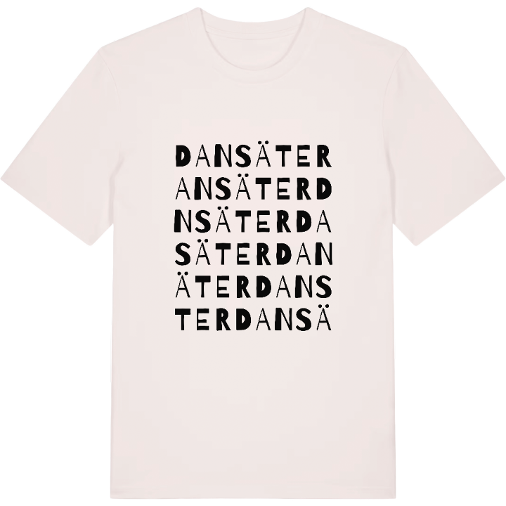 Dansäter ordlek t-shirt – t-shirt från PinShirt