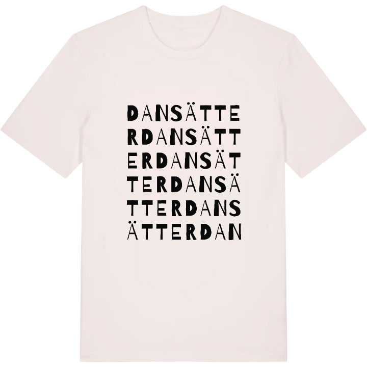 Dansätter ordlek t-shirt – t-shirt från PinShirt