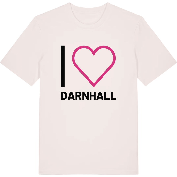 Jag älskar Darnhall t-shirt stort tryck – t-shirt från PinShirt