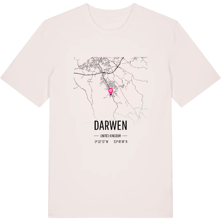 Darwen karta t-shirt – t-shirt från PinShirt