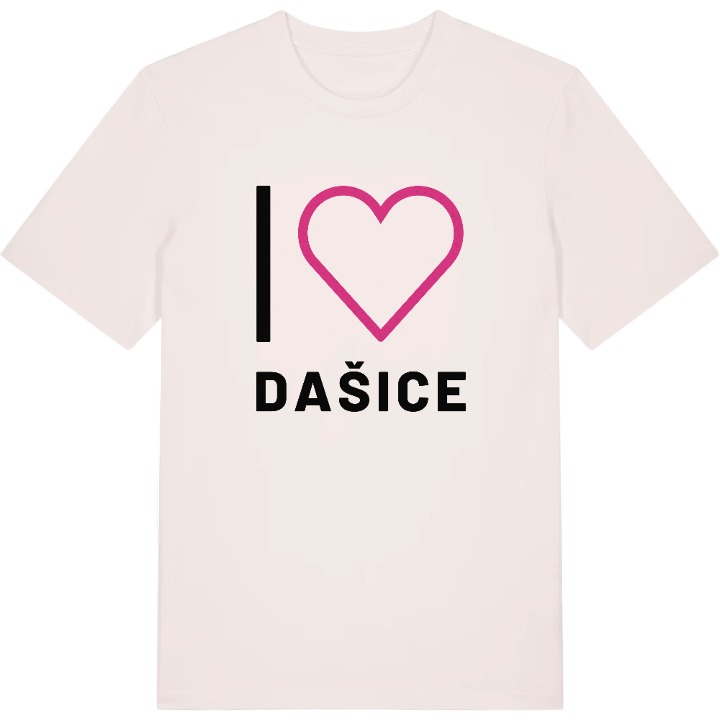 Jag älskar Dašice t-shirt stort tryck – t-shirt från PinShirt