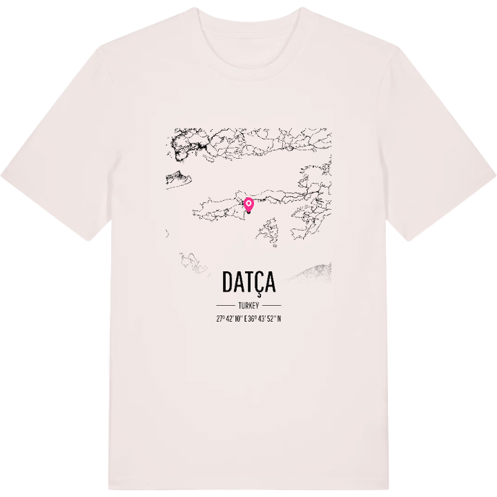 Datça karta t-shirt – t-shirt från PinShirt