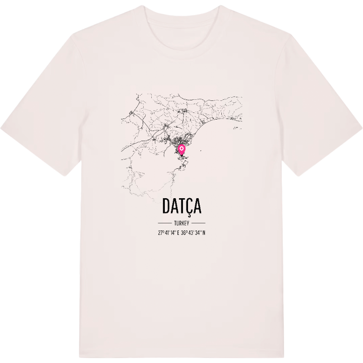 Datça karta t-shirt – t-shirt från PinShirt