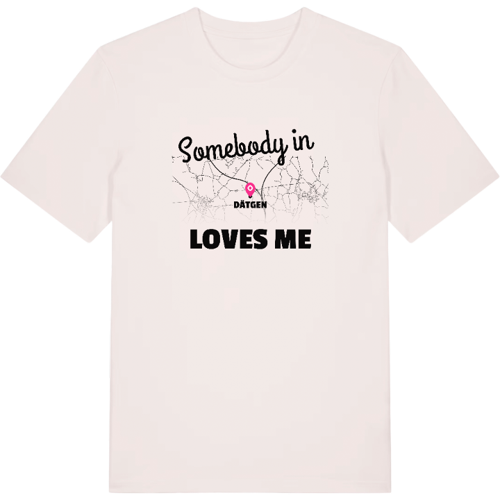 Någon i Dätgen älskar mig t-shirt – t-shirt från PinShirt