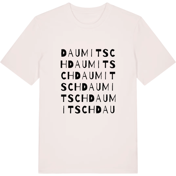 Daumitsch ordlek t-shirt – t-shirt från PinShirt