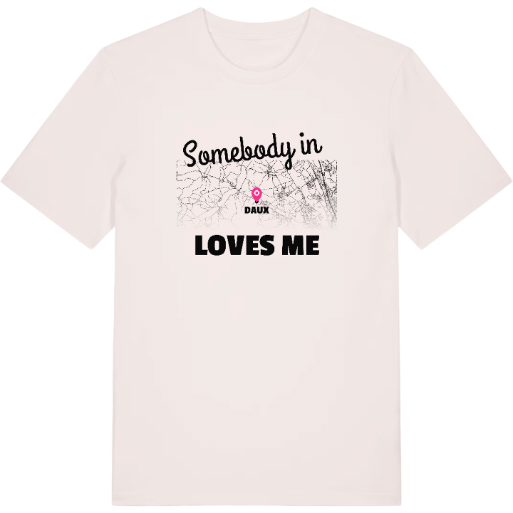Någon i Daux älskar mig t-shirt – t-shirt från PinShirt