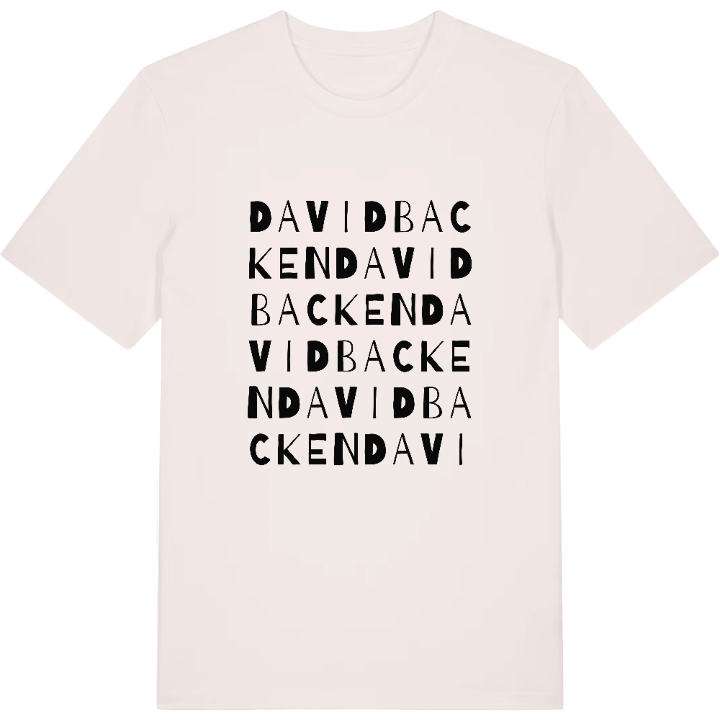 Davidbacken ordlek t-shirt – t-shirt från PinShirt