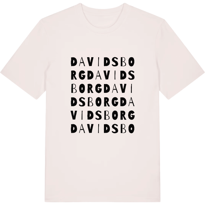 Davidsborg ordlek t-shirt – t-shirt från PinShirt