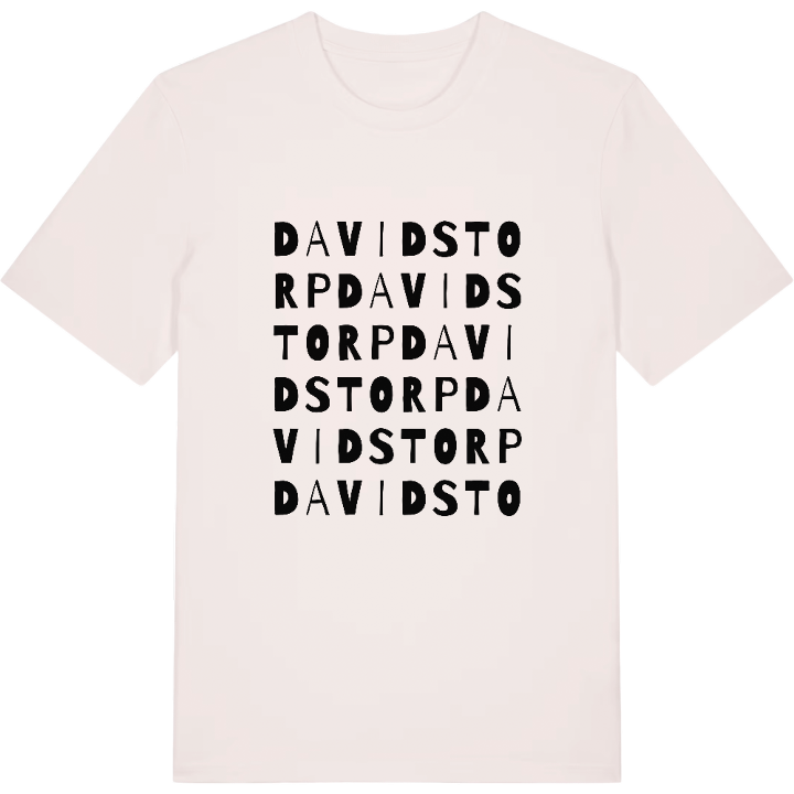 Davidstorp ordlek t-shirt – t-shirt från PinShirt