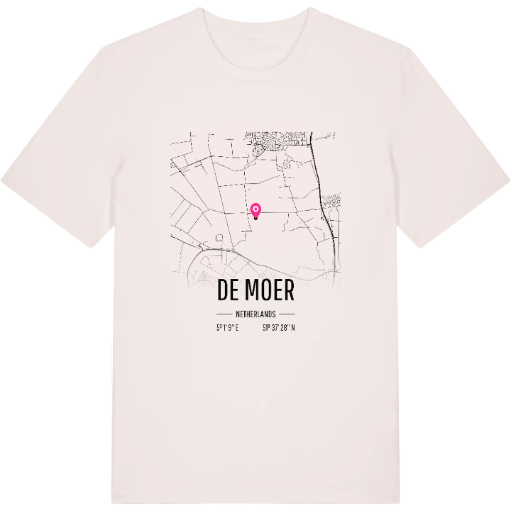 De Moer karta t-shirt – t-shirt från PinShirt