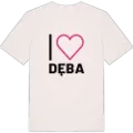 Jag älskar Dęba t-shirt stort tryck