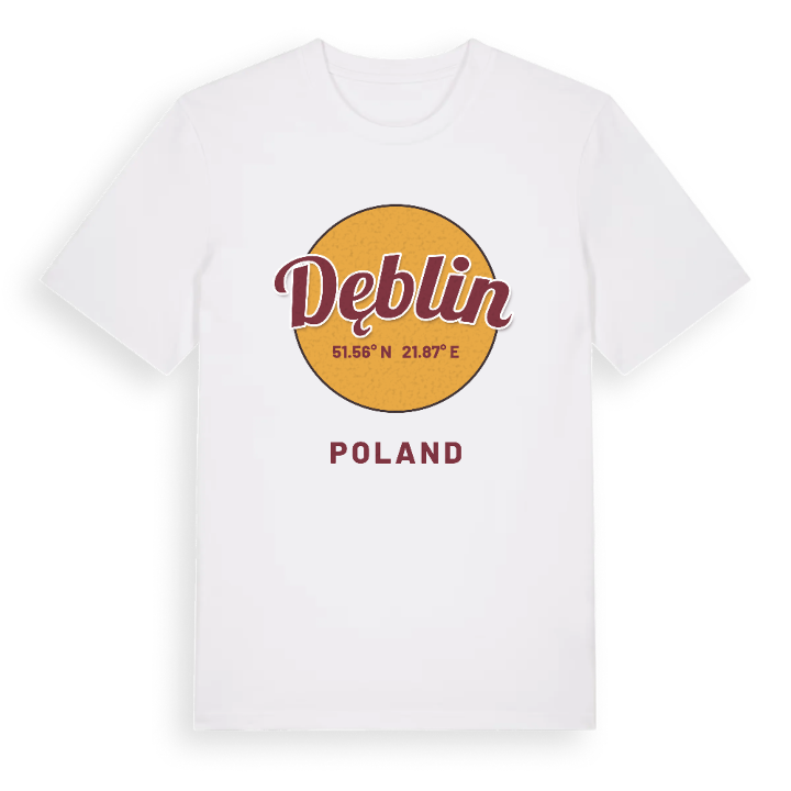 Dęblin cirkel t-shirt – t-shirt från PinShirt
