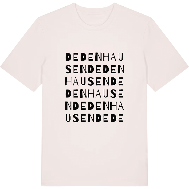 Dedenhausen ordlek t-shirt – t-shirt från PinShirt