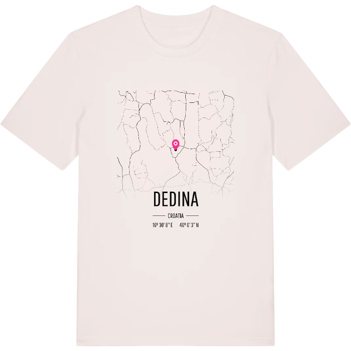 Dedina karta t-shirt – t-shirt från PinShirt