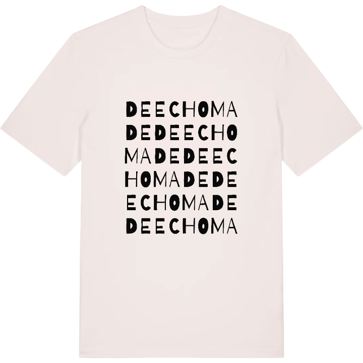 Deechomade ordlek t-shirt – t-shirt från PinShirt