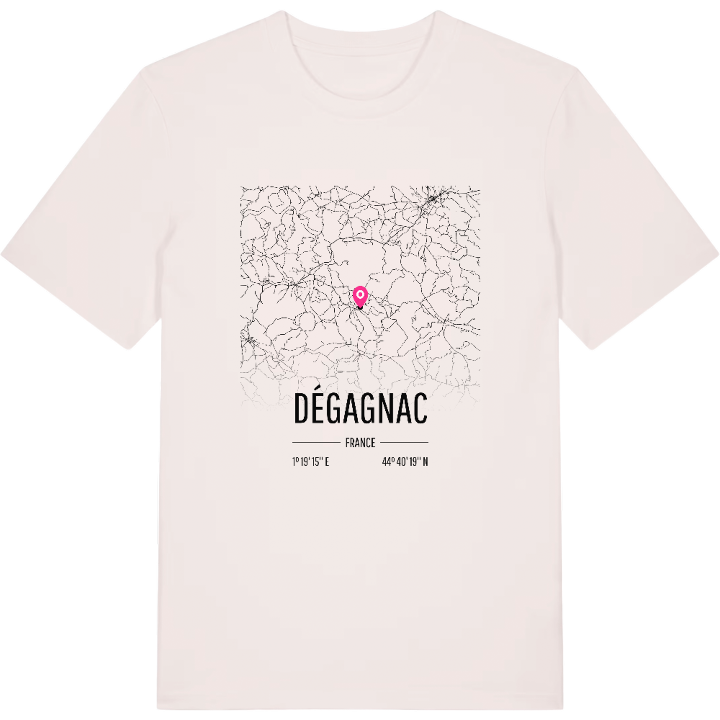 Dégagnac karta t-shirt – t-shirt från PinShirt