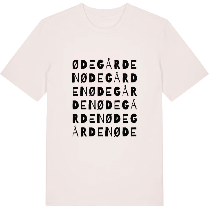 Ødegården ordlek t-shirt – t-shirt från PinShirt