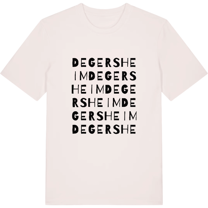 Degersheim ordlek t-shirt – t-shirt från PinShirt