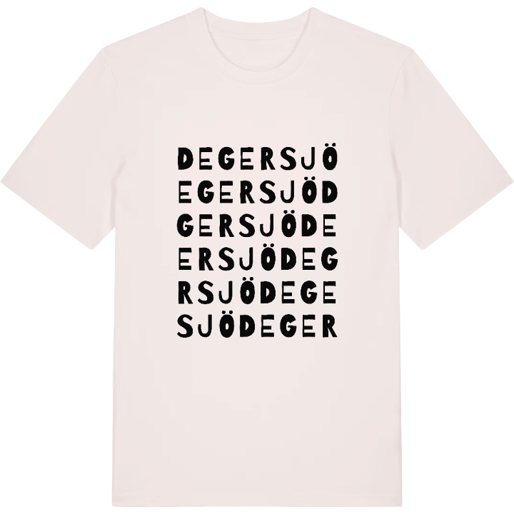Degersjö ordlek t-shirt – t-shirt från PinShirt