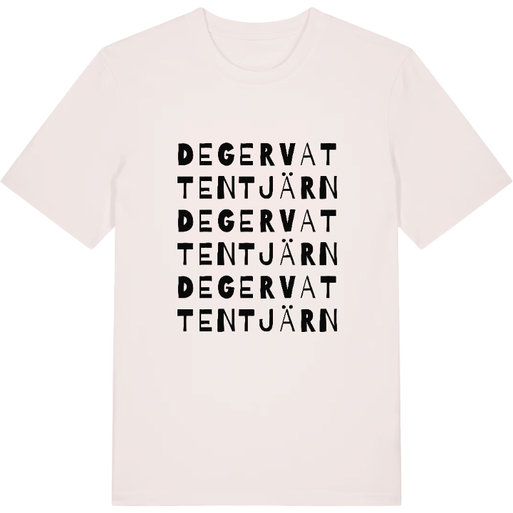 Degervattentjärn ordlek t-shirt – t-shirt från PinShirt