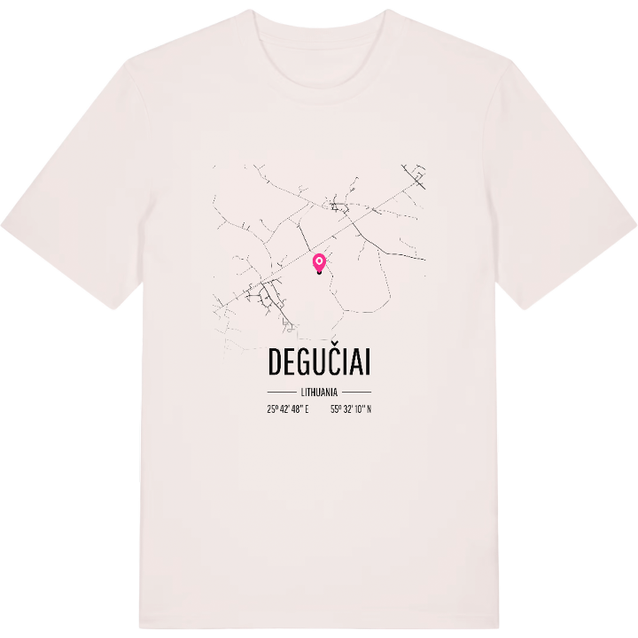 Degučiai karta t-shirt – t-shirt från PinShirt