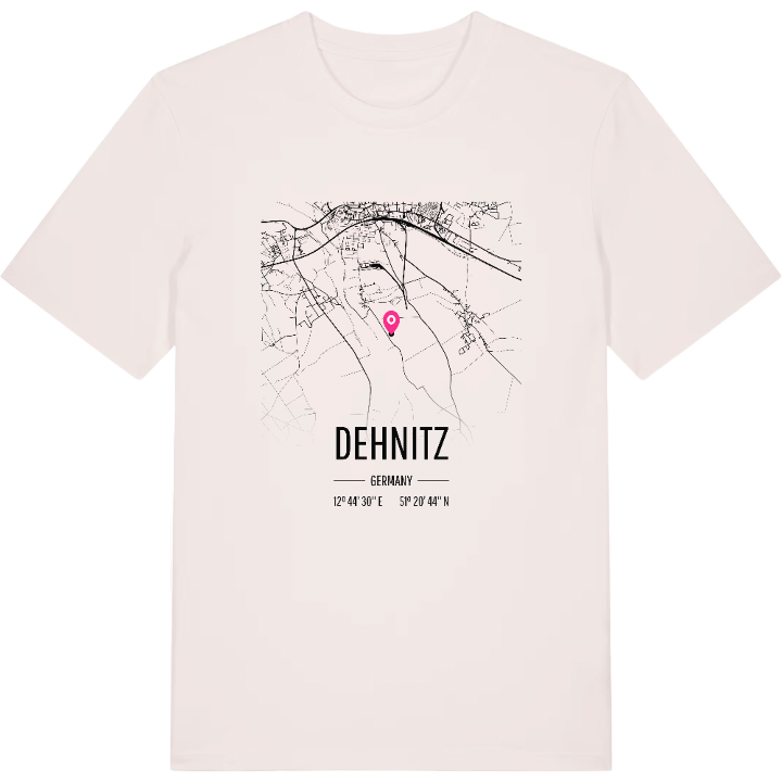 Dehnitz karta t-shirt – t-shirt från PinShirt