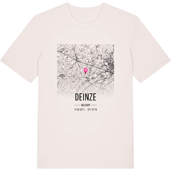 Deinze karta t-shirt – t-shirt från PinShirt