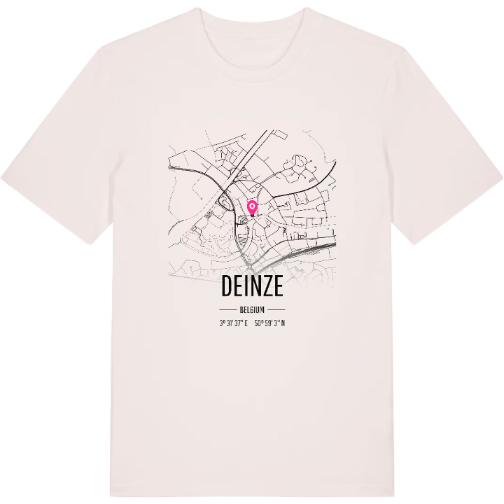 Deinze karta t-shirt – t-shirt från PinShirt