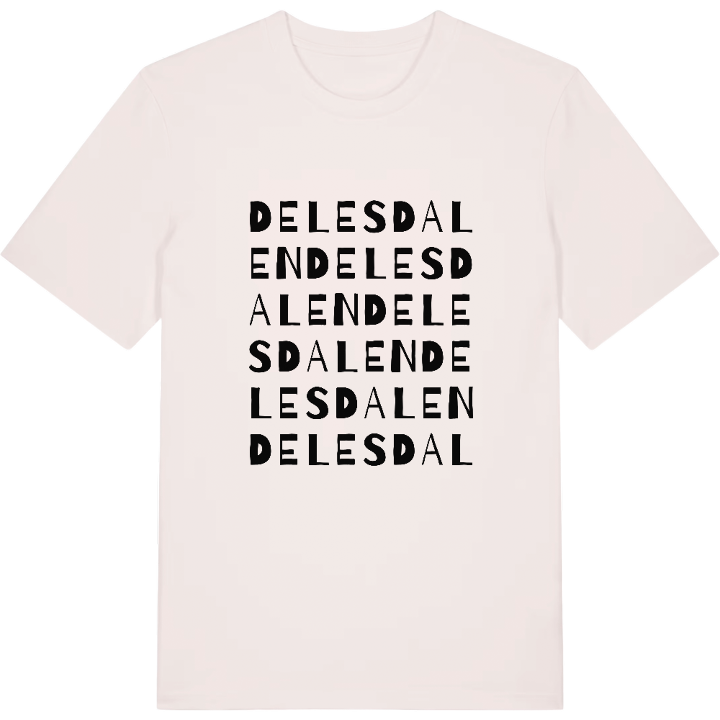 Delesdalen ordlek t-shirt – t-shirt från PinShirt