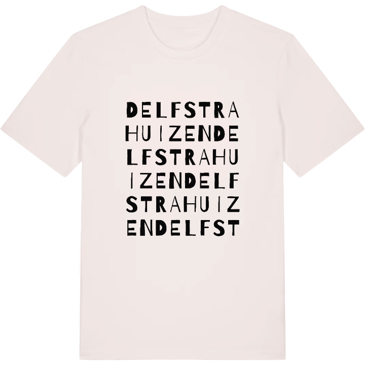 Delfstrahuizen ordlek t-shirt – t-shirt från PinShirt