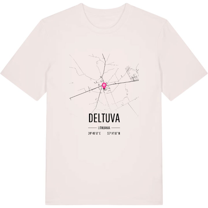 Deltuva karta t-shirt – t-shirt från PinShirt