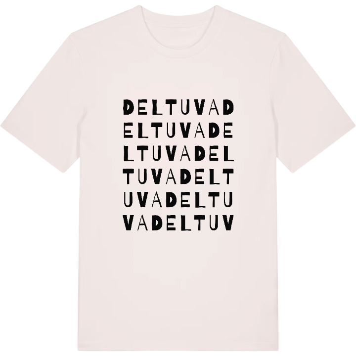 Deltuva ordlek t-shirt – t-shirt från PinShirt