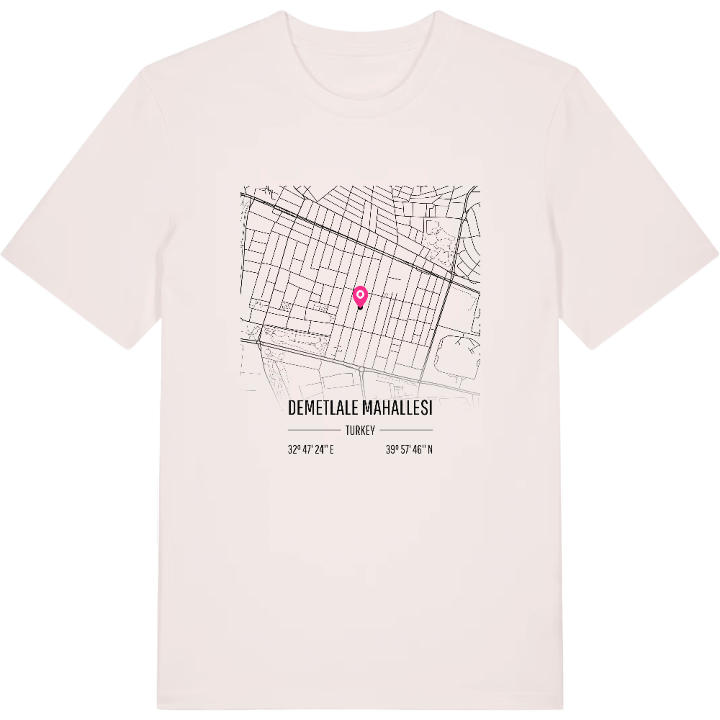 Demetlale Mahallesi karta t-shirt – t-shirt från PinShirt