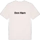 Den Ham fetstil t-shirt