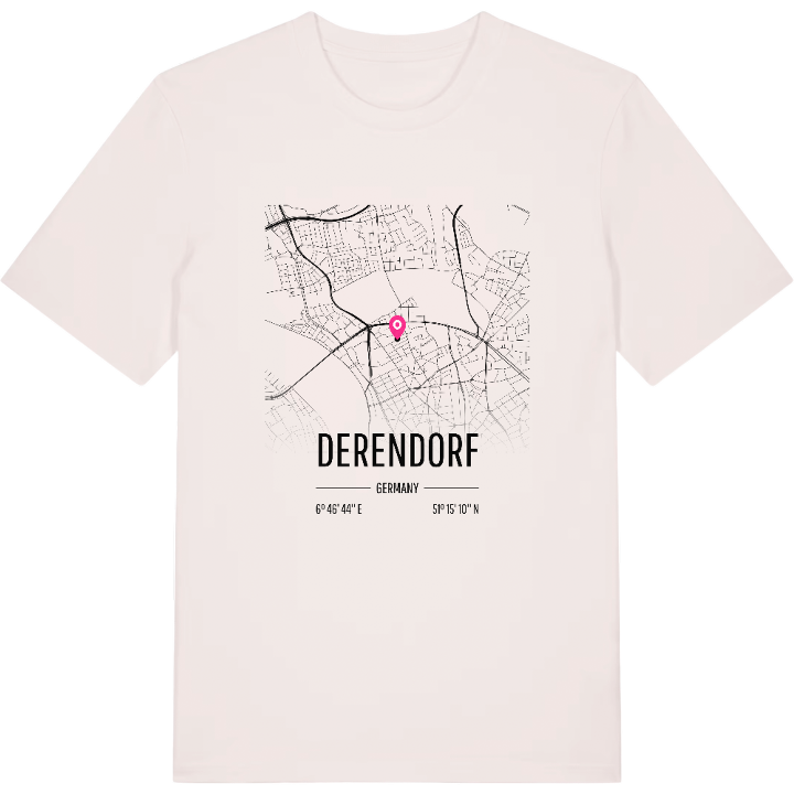 Derendorf karta t-shirt – t-shirt från PinShirt
