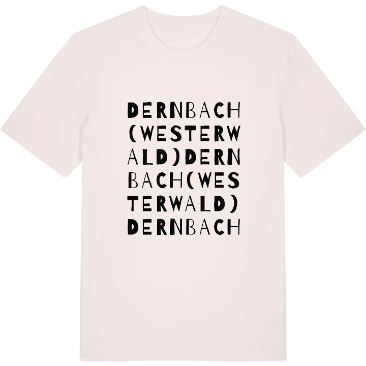 Dernbach (Westerwald) ordlek t-shirt – t-shirt från PinShirt