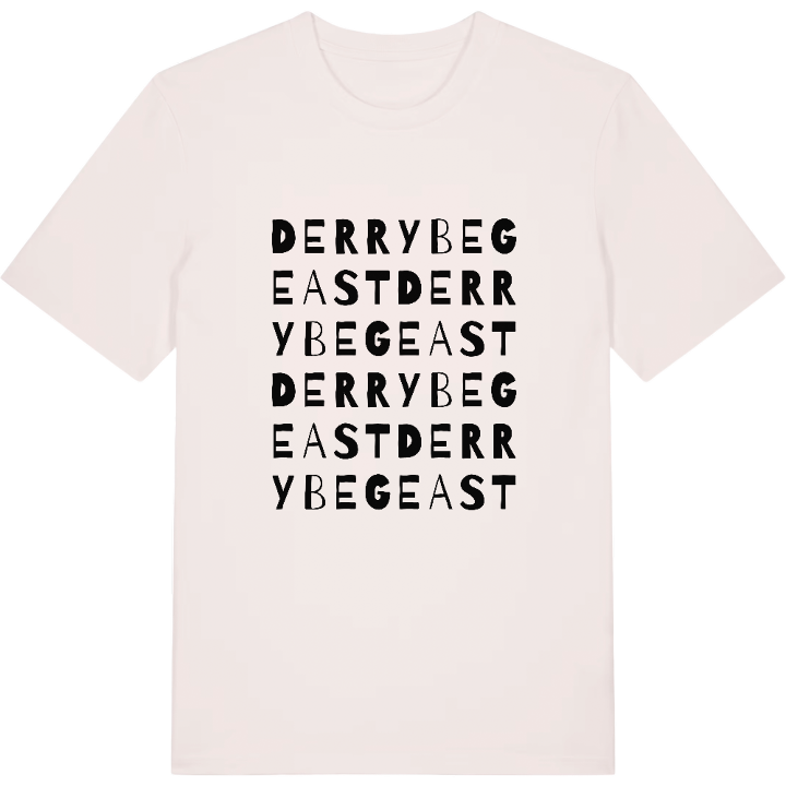 Derrybeg East ordlek t-shirt – t-shirt från PinShirt