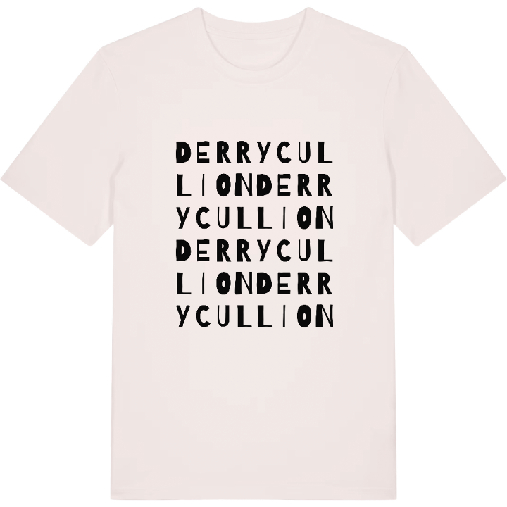 Derrycullion ordlek t-shirt – t-shirt från PinShirt