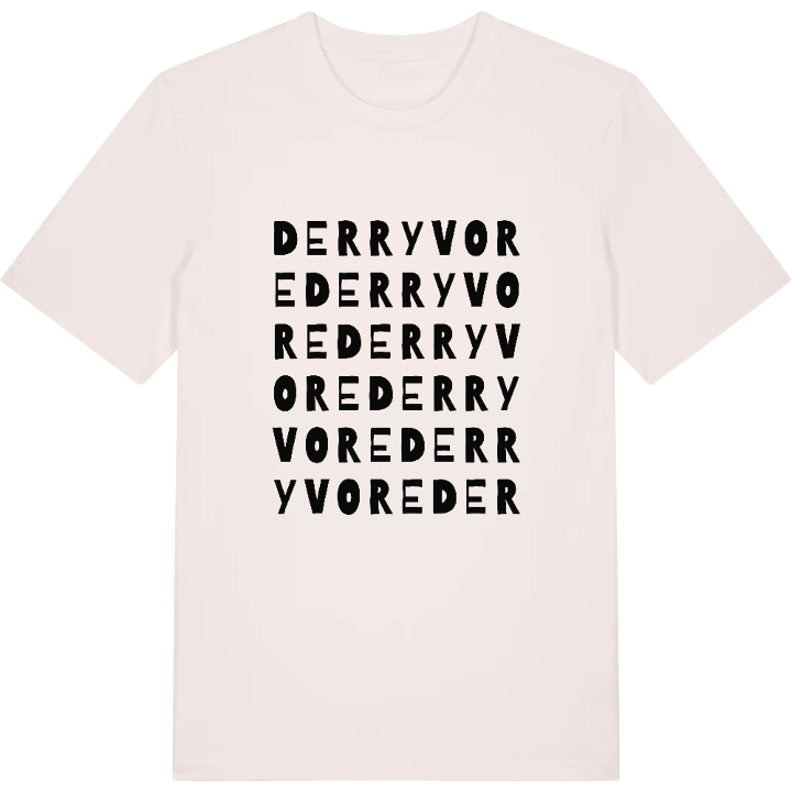 Derryvore ordlek t-shirt – t-shirt från PinShirt