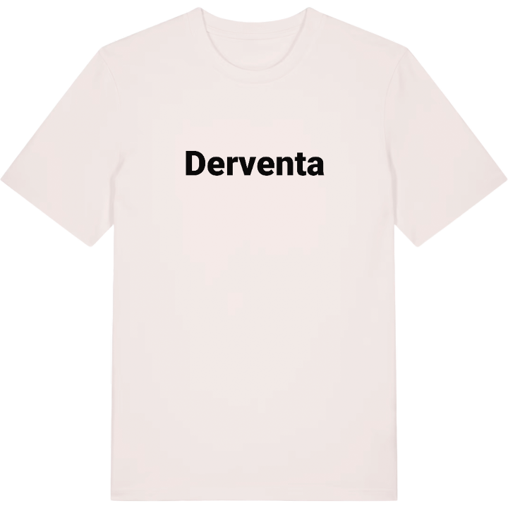 Derventa fetstil t-shirt – t-shirt från PinShirt