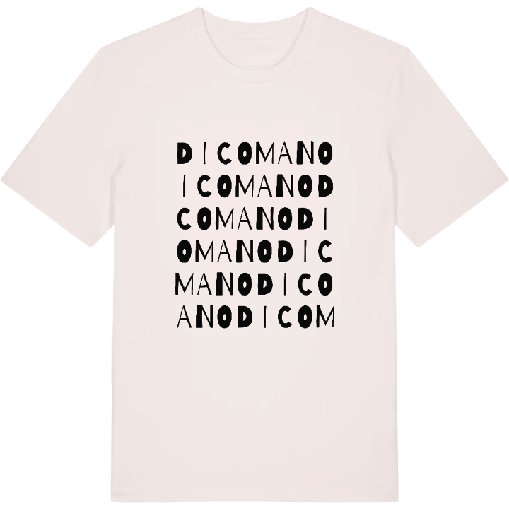 Dicomano ordlek t-shirt – t-shirt från PinShirt
