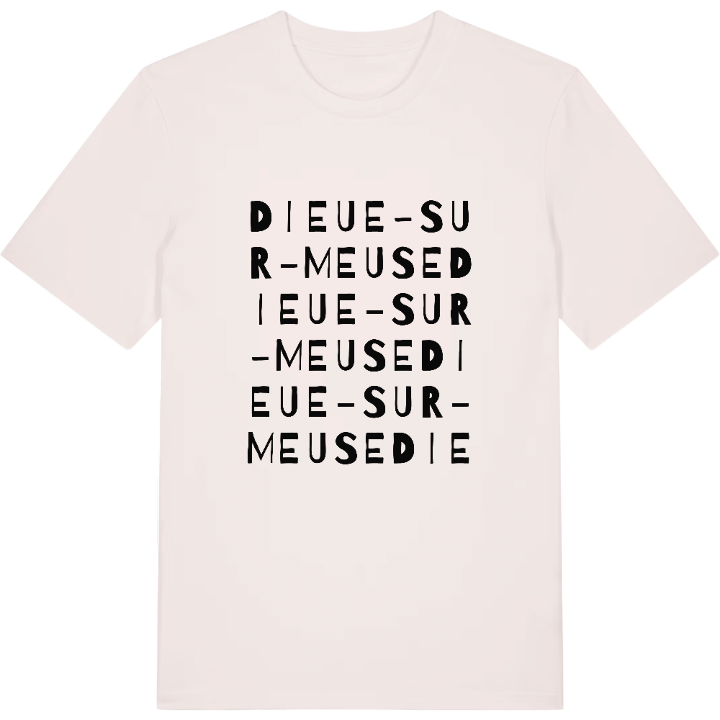 Dieue-sur-Meuse ordlek t-shirt – t-shirt från PinShirt