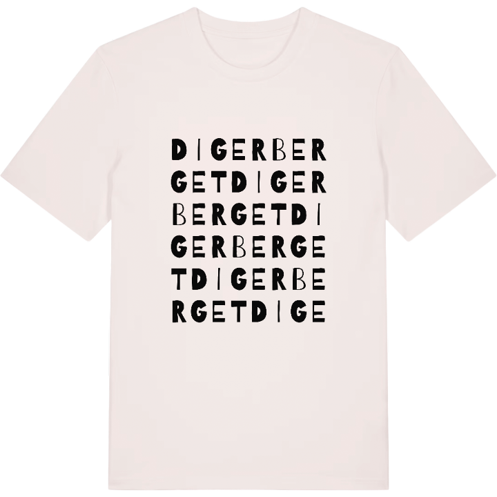 Digerberget ordlek t-shirt – t-shirt från PinShirt