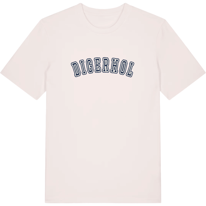 Digerhol college t-shirt – t-shirt från PinShirt