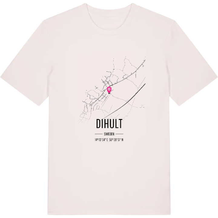 Dihult karta t-shirt – t-shirt från PinShirt