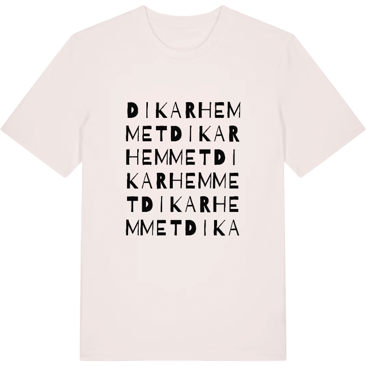 Dikarhemmet ordlek t-shirt – t-shirt från PinShirt