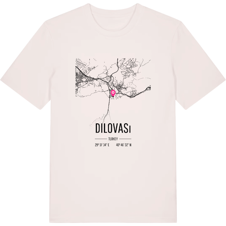 Dilovası karta t-shirt – t-shirt från PinShirt