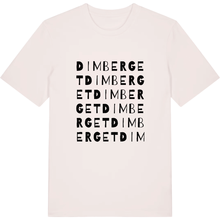 Dimberget ordlek t-shirt – t-shirt från PinShirt