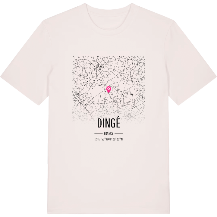 Dingé karta t-shirt – t-shirt från PinShirt