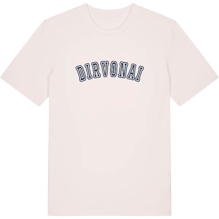 Dirvonai college t-shirt – t-shirt från PinShirt